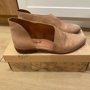 Free People Tan Flats